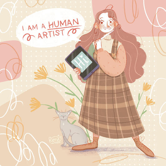 I'am a human artist